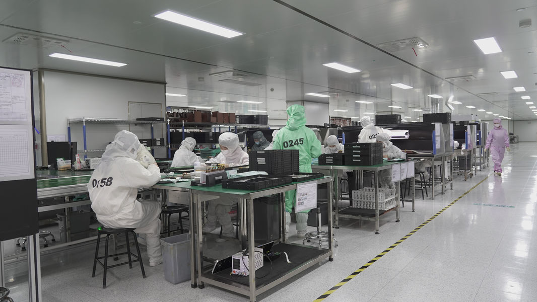 Hangzhou Zoyo chuxian Intelligent Technology Co., Ltd. línea de producción del fabricante