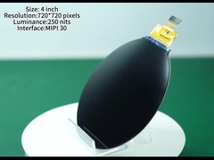 4Módulo de pantalla LCD circular de 0,0 pulgadas 720 * 720 píxeles Pantalla TFT de alta resolución con luz de fondo LCD