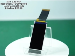 Tipo de barra Pantalla LCD de 2,86 pulgadas Resolución 376 * 960 píxeles Pantalla LCD industrial